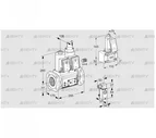 VCS665F05NLWR3E/PPPP/P2Z- (88207185) Сдвоенный газовый клапан Kromschroder