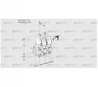 VCS2E40R/40R05NNKGR/PPPP/PPPP (88105568) Сдвоенный газовый клапан Kromschroder