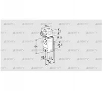 DG 17VC6D-6W (84448052) Датчик-реле давления газа Kromschroder