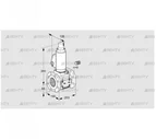 VAS780F05LWGL3E/PP/PP (88207222) Газовый клапан Kromschroder