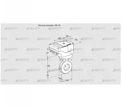 IBGF50Z05/40A2AR10 (88303361) Дроссельная заслонка Kromschroder