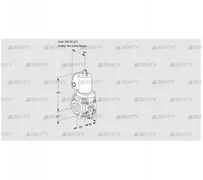 VAS2T50/-N/NQGL (88028581) Газовый клапан Kromschroder