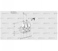 VCS2E25R/25R05NNKR/PPPP/PPPP (88103615) Сдвоенный газовый клапан Kromschroder