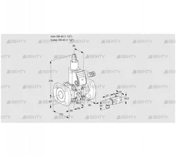 VAS240F/LW (88030846) Газовый клапан Kromschroder