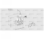 VCS1E25R/25R05NLWR/3-PP/PPPP (88104891) Сдвоенный газовый клапан Kromschroder