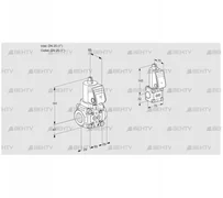 VAS2T25N/25N05NQGR/PP/BS (88104292) Газовый клапан Kromschroder