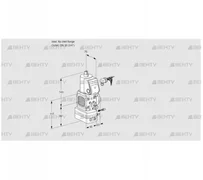 VAG1-/20R/NWAE (88001055) Газовый клапан с регулятором соотношения Kromschroder