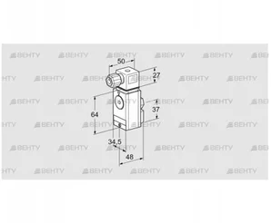 DG 17VC5-6WG (84448011) Датчик-реле давления газа Kromschroder