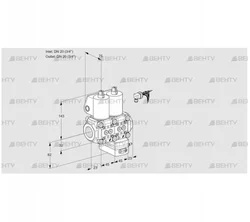 VCD1E20R/20R05ND-100WL/PPPP/PPPP (88103537) Регулятор давления Kromschroder