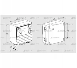 BCU465-5/1LR3GBACB1/1 (88611235) Блок управления горением Kromschroder