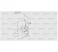 VAD115R/NWGR-25B (88008158) Газовый клапан с регулятором давления Kromschroder