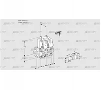 VCS1E25R/25R05NNKR3/2-PP/PPPP (88103735) Сдвоенный газовый клапан Kromschroder