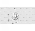 VCS2T40N/40N05NNQR/PPPP/PPPP (88100600) Сдвоенный газовый клапан Kromschroder