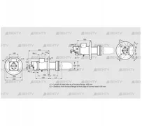 BIC 100HBL-400/435-(49)E (84033152) Газовая горелка Kromschroder