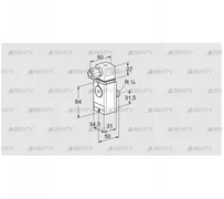 DG 150VC8D-6WG (84448483) Датчик-реле давления газа Kromschroder