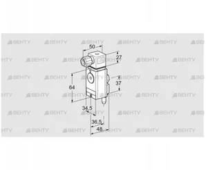 DG 40VC4-6W (84448881) Датчик-реле давления газа Kromschroder