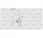 VAD1-/20R/NYGR-100A (88027466) Газовый клапан с регулятором давления Kromschroder