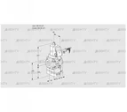 VAV350R/NWSRAK (88018910) Газовый клапан с регулятором соотношения Kromschroder